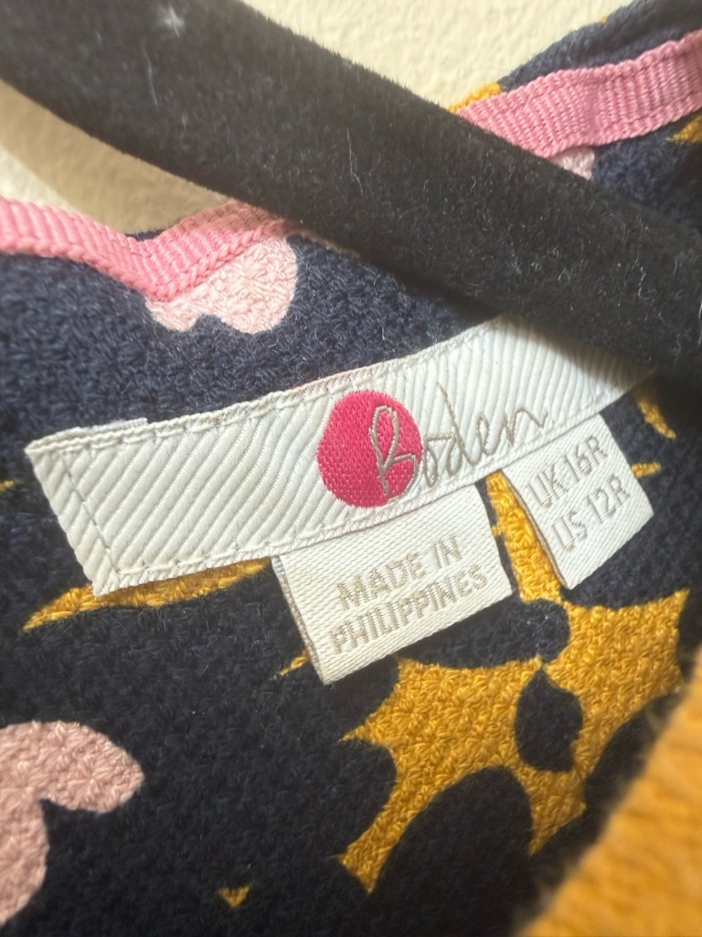Boden / 12 / Floral Pencil Dress / Pastel Spring Office Wedding Feminine Preppy - Picture 4 of 10